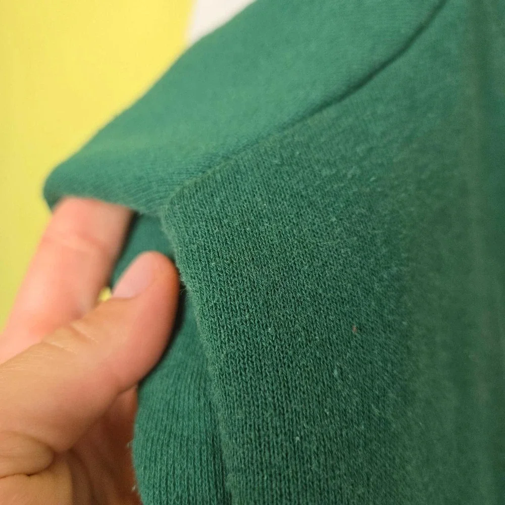 Vintage green basketball crewneck sweatshirt unisex size L by Hanes - Picture 6 of 6
